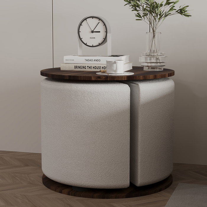 Hanah Home Vexana - Walnut Hanah Home Vexana - Walnut